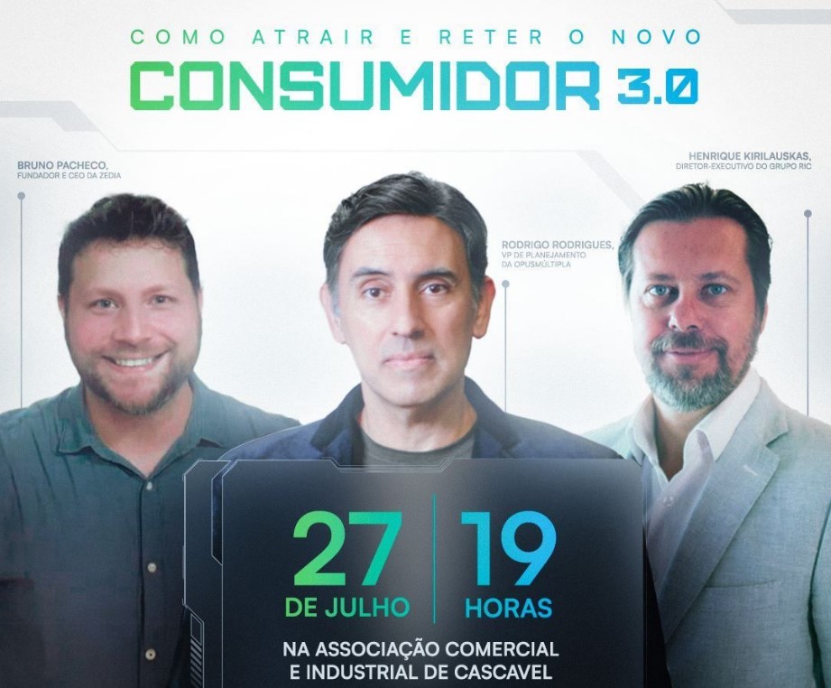 Região Oeste do Paraná recebe três especialistas em comunicação para debater sobre o Consumidor 3.0