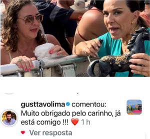 Cecília Comel viraliza correndo atrás de Gusttavo Lima no Verão Maior Paraná para entregar presente de fã