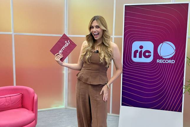 Letícia Cazarin é a nova apresentadora do Ver Mais Maringá